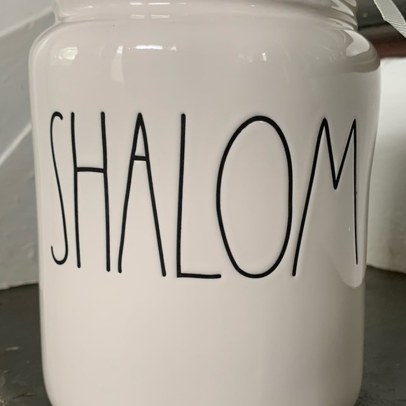 Rae Dunn 2022 Release SHALOM CANISTER - Picture 2 of 11